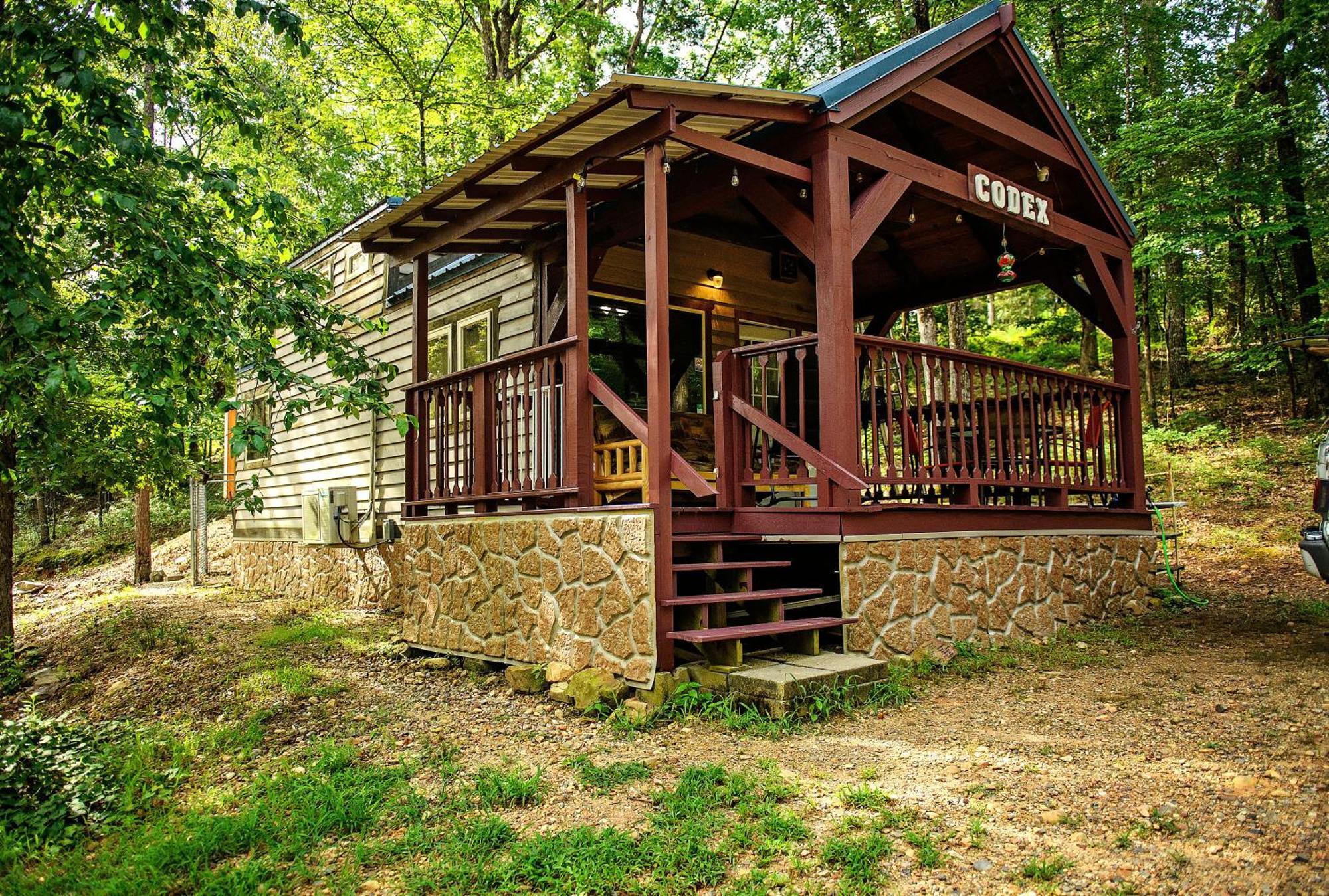 The Codex - Parker Creek Bend Cabins Murfreesboro Bagian luar foto